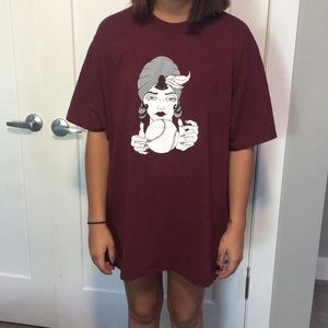 Fortune teller baseball-tee